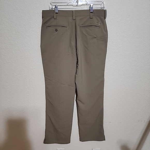 Under Armour Pants Size 32/30 Tan Raw Hem Nwot Men - Picture 5 of 9